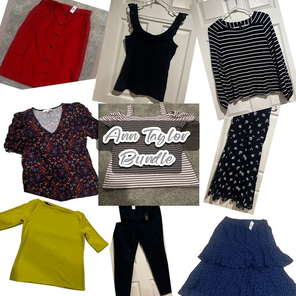 Ann Taylor Bundle- 10 Pieces NWT/NWOT - Picture 1 of 11